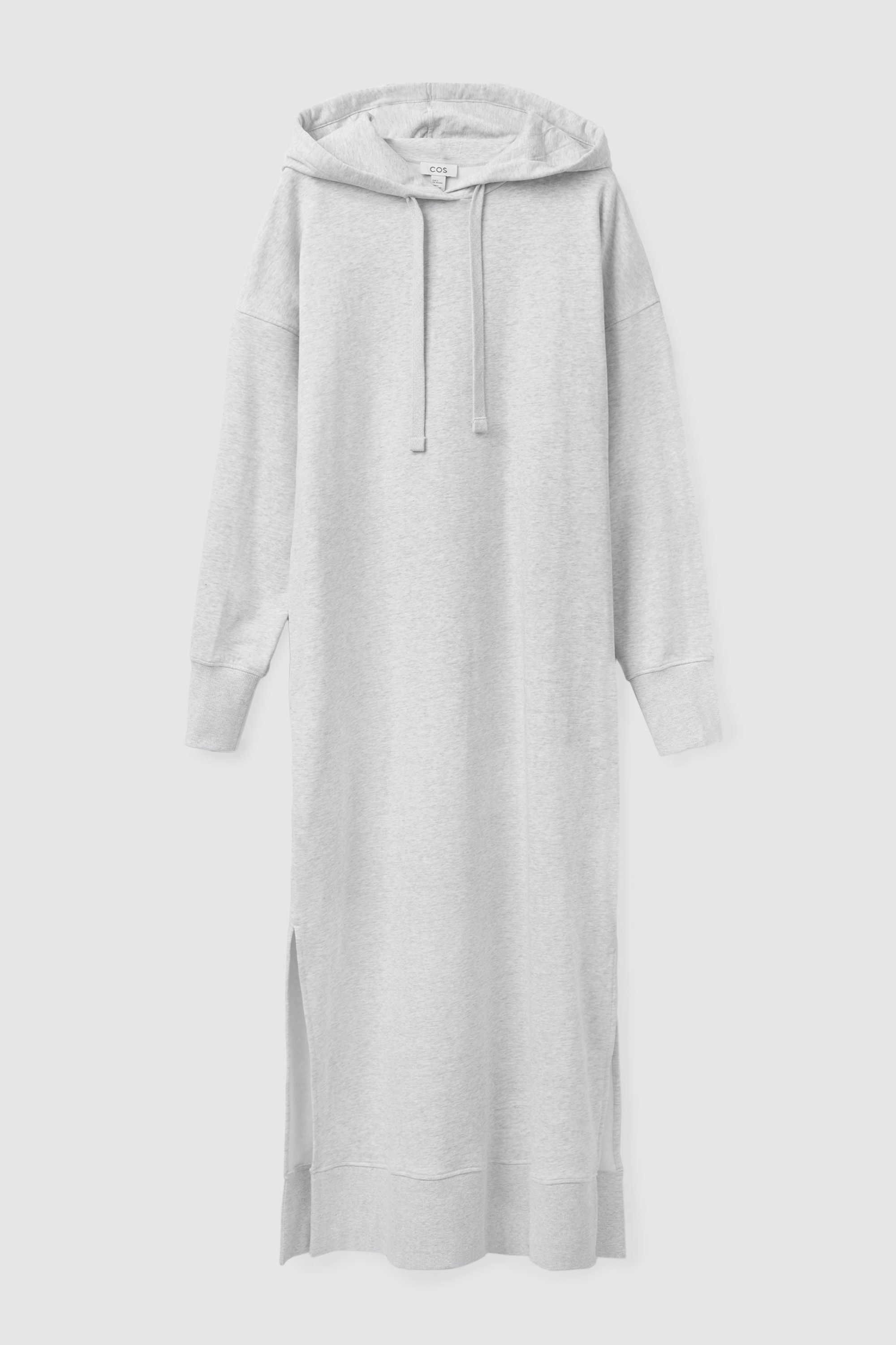 cos hooded sweatshirt dress