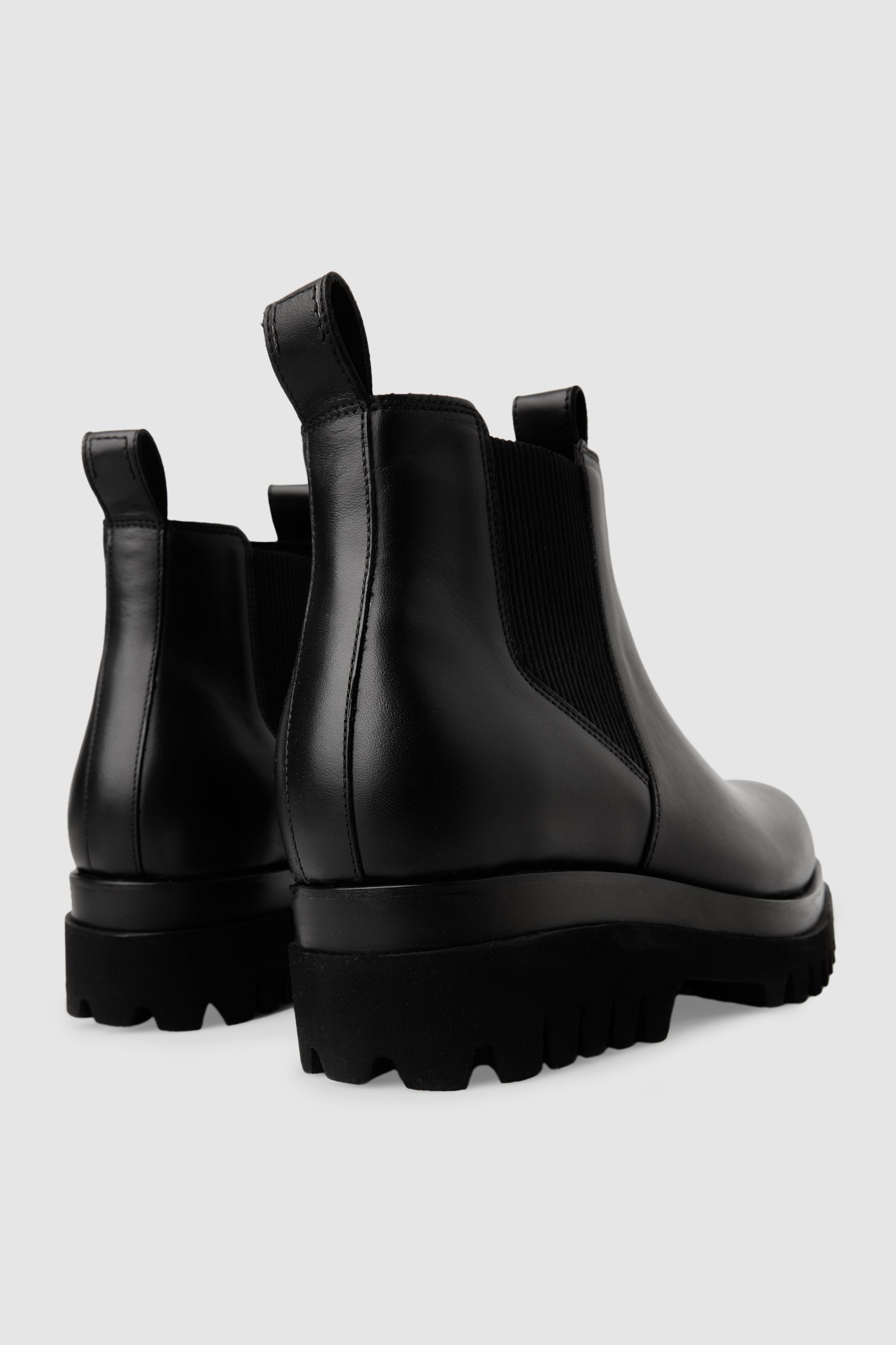 cos leather chelsea boots