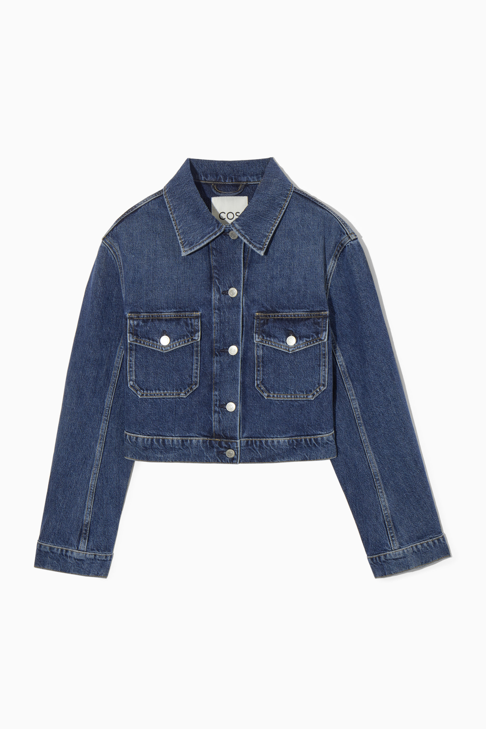 Cut out denim hot sale jacket