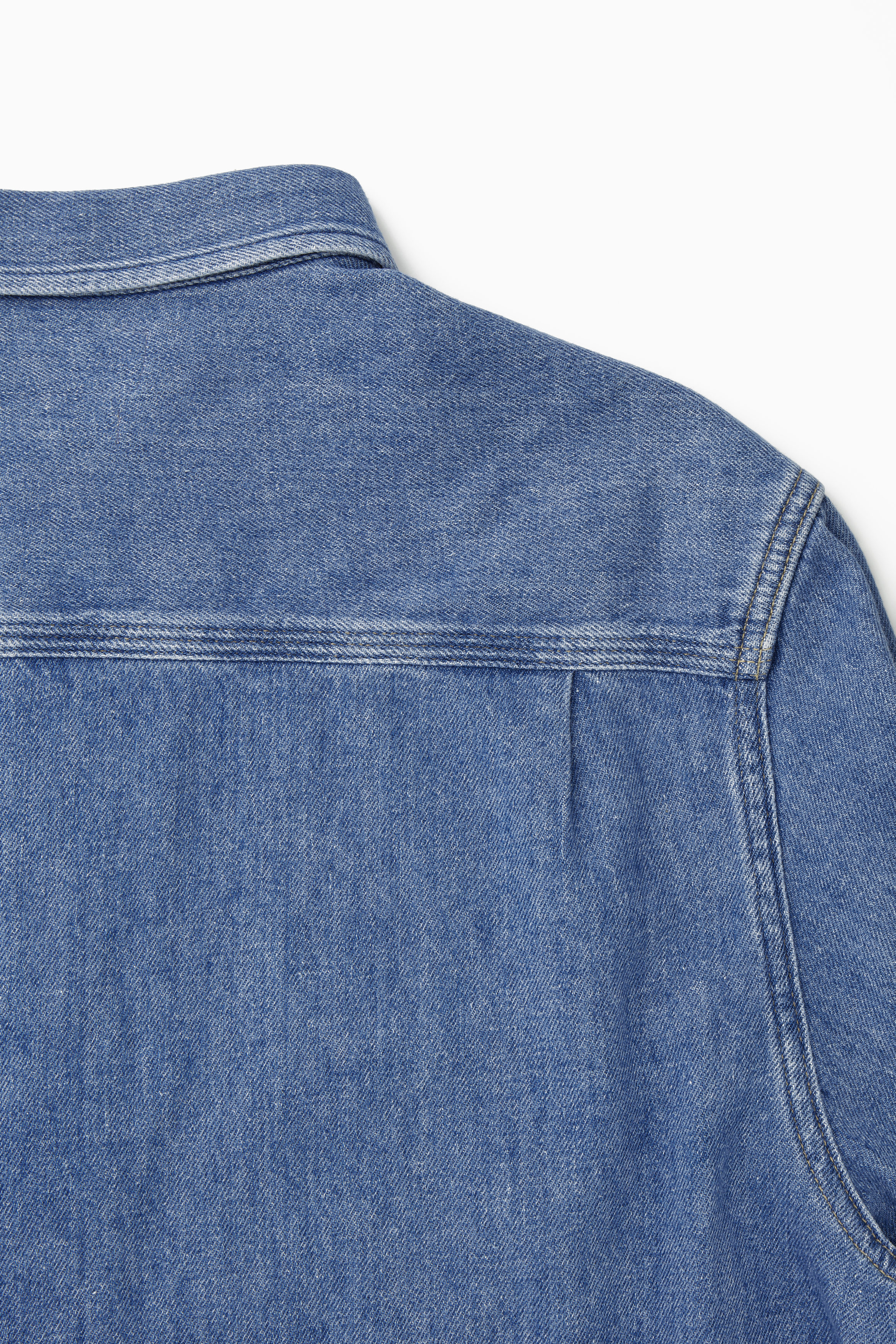 Jeans store fabric shirt