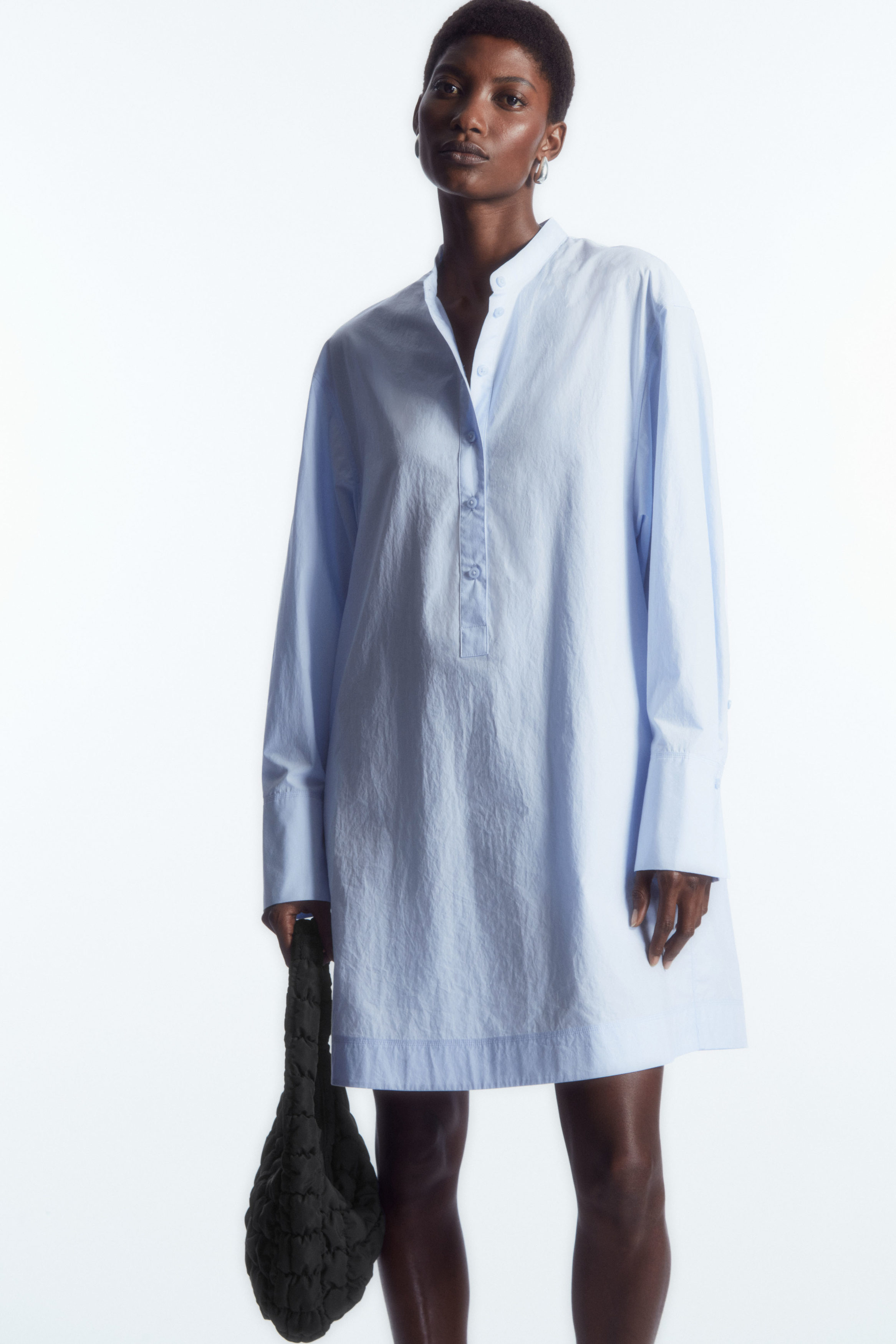 Cos blue shop shirt dress