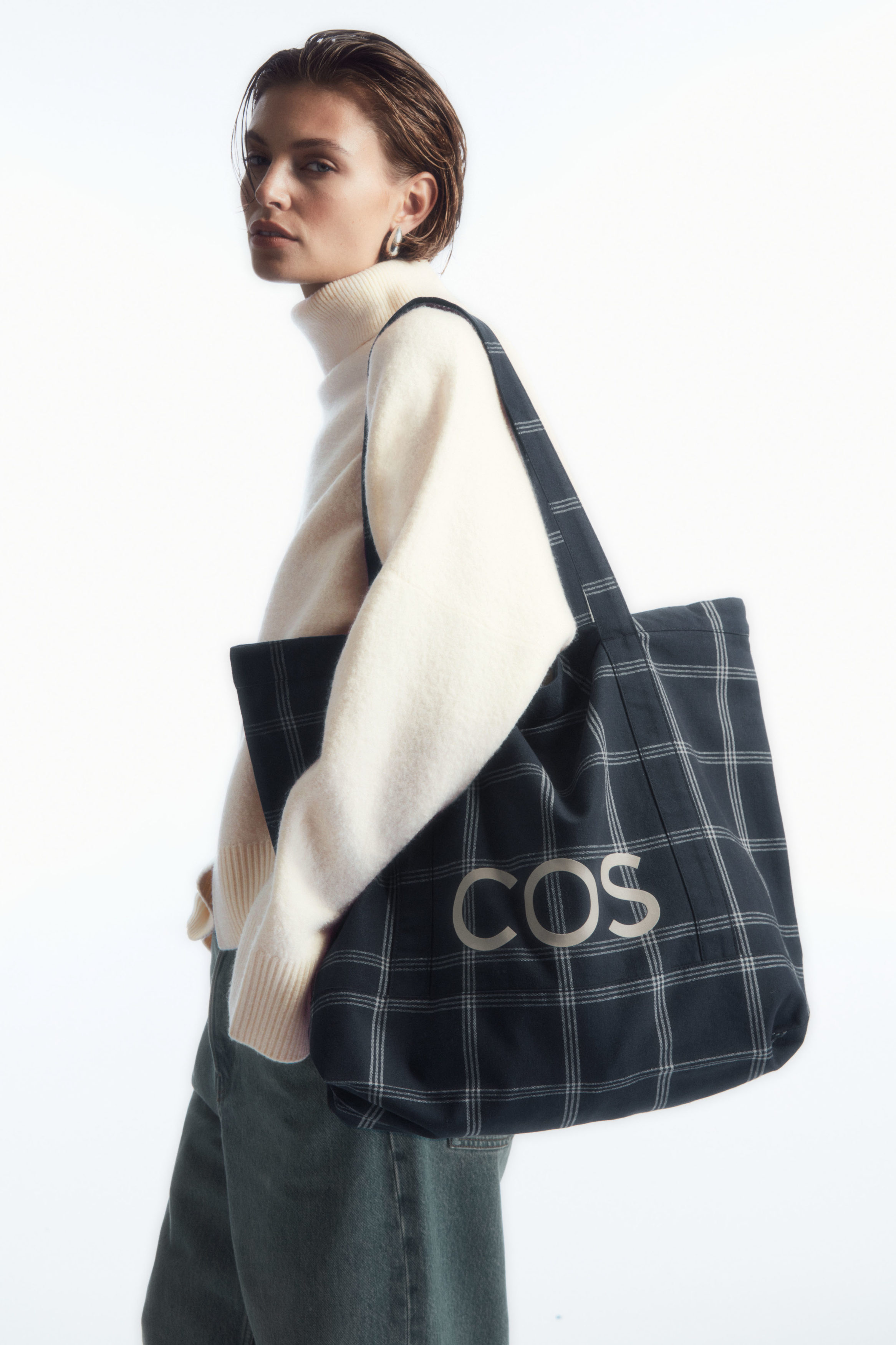 Cos canvas bag new arrivals