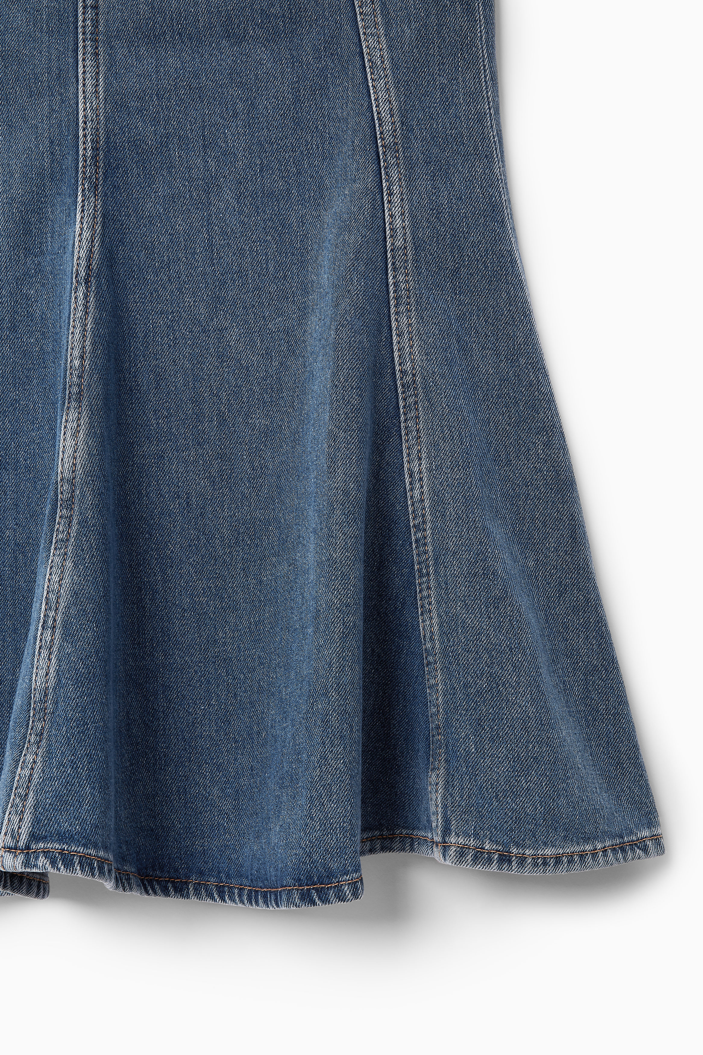 Flared 2024 denim skirt