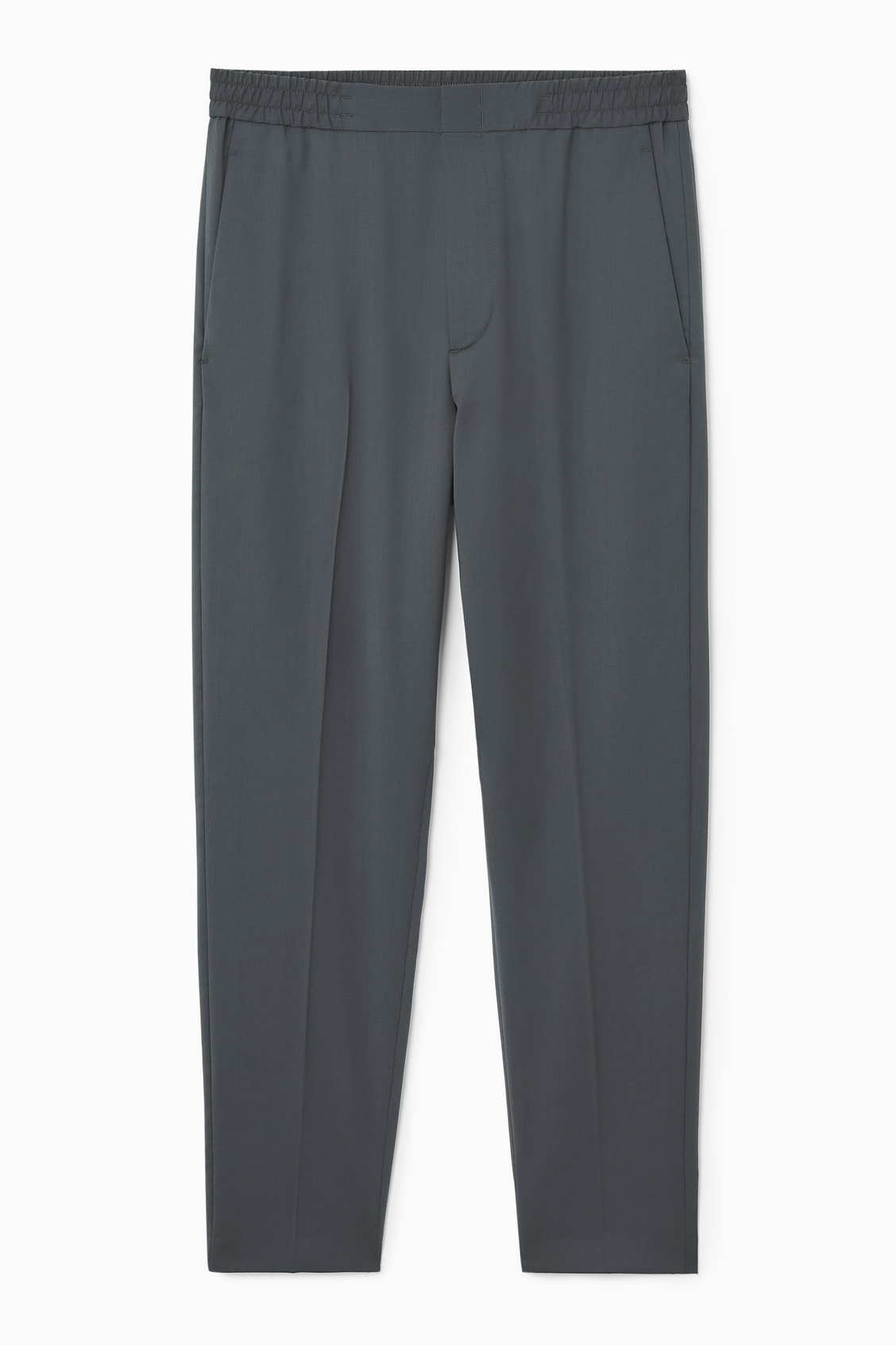 Buy High-waisted twill trousers Online in Dubai & the UAE